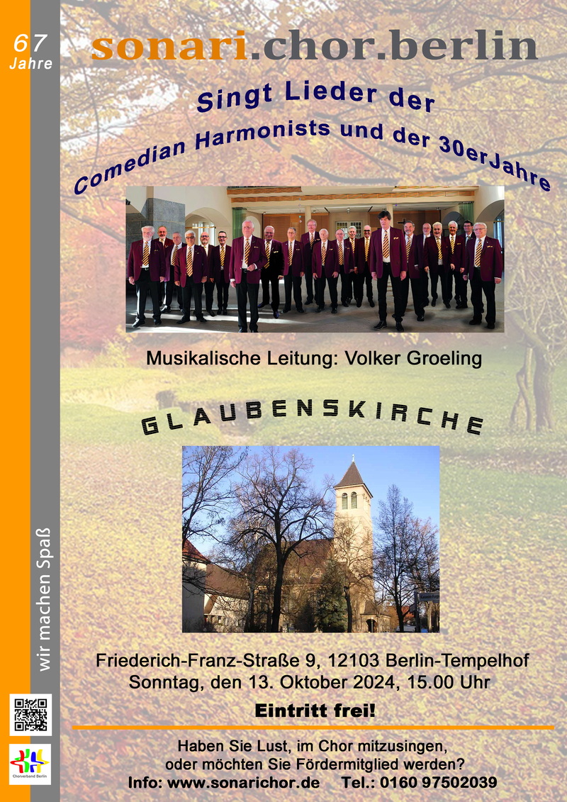 „Comedian Harmonists“ und 30er-Jahre-Musik in Berlin-Tempelhof, Blankenfelde-Mahlow „Comedian Harmonists“ und 30er-Jahre-Musik in Berlin-Tempelhof, Blankenfelde-Mahlow