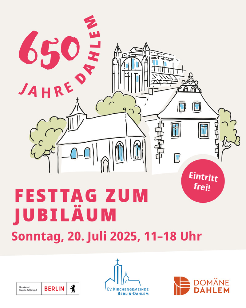 650 Jahre Dahlem – Festliches Jubiläum am 20. Juli 2025, Blankenfelde-Mahlow 650 Jahre Dahlem – Festliches Jubiläum am 20. Juli 2025, Blankenfelde-Mahlow